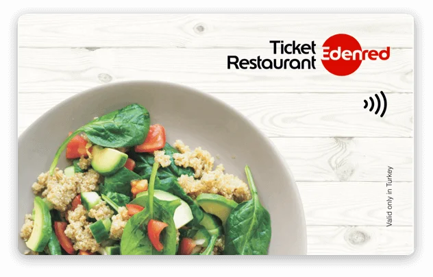 Ticket Restaurant Edenred yemek kartı
